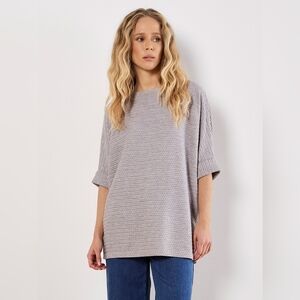 Cable Soft Touch Batwing Top